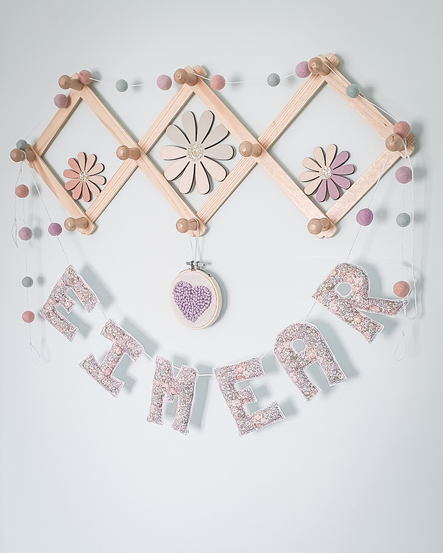 Floral Name Garlands
