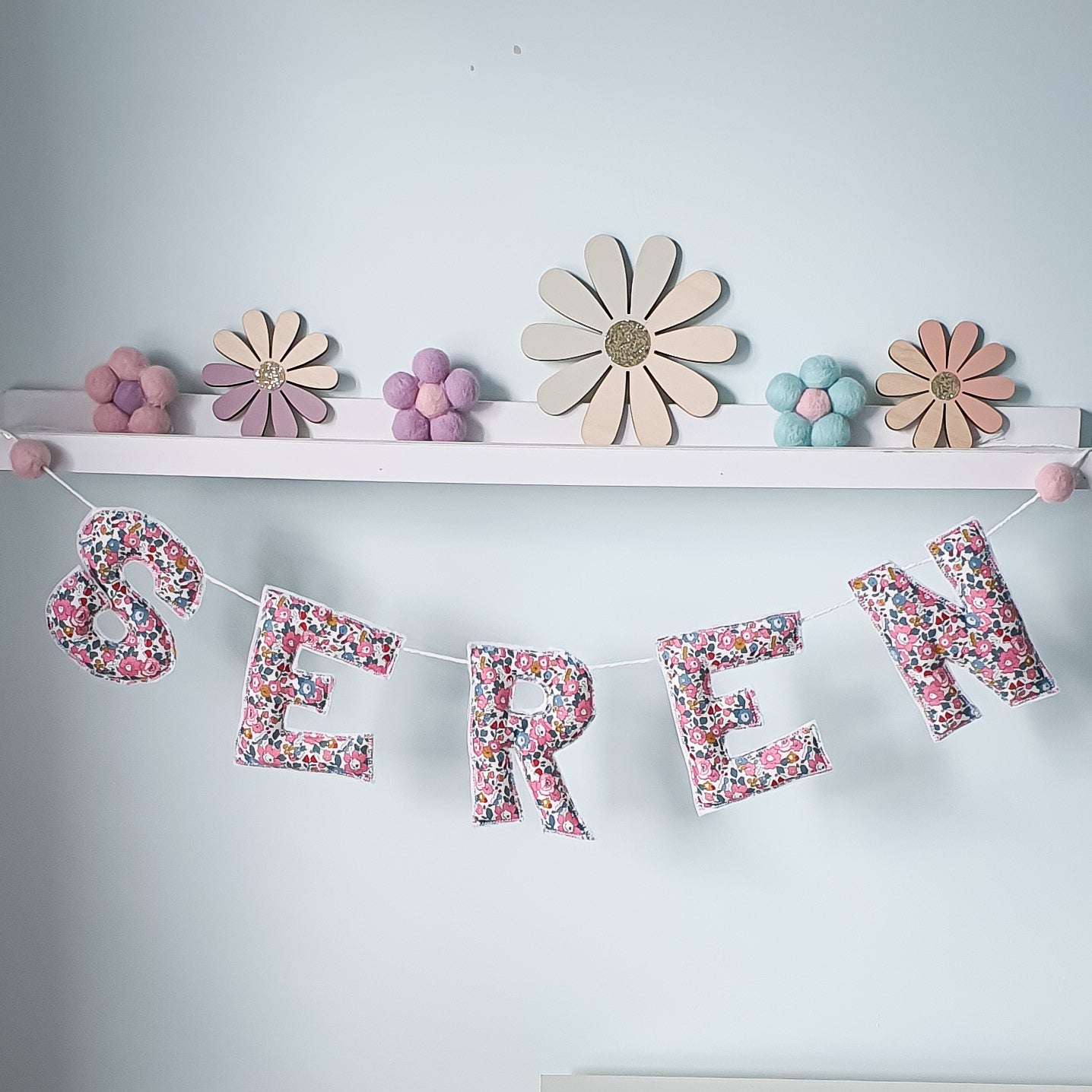 Floral Name Garlands