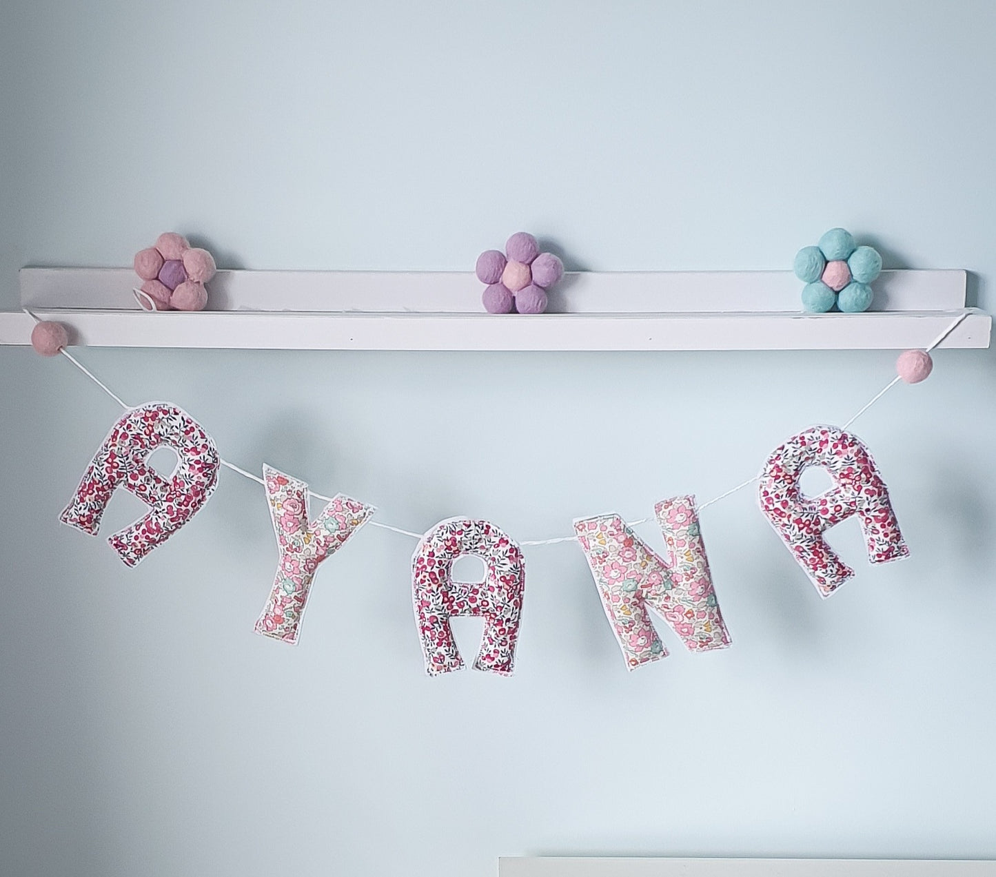 Floral Name Garlands