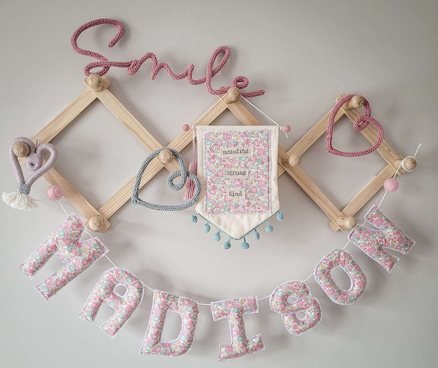 Floral Name Garlands