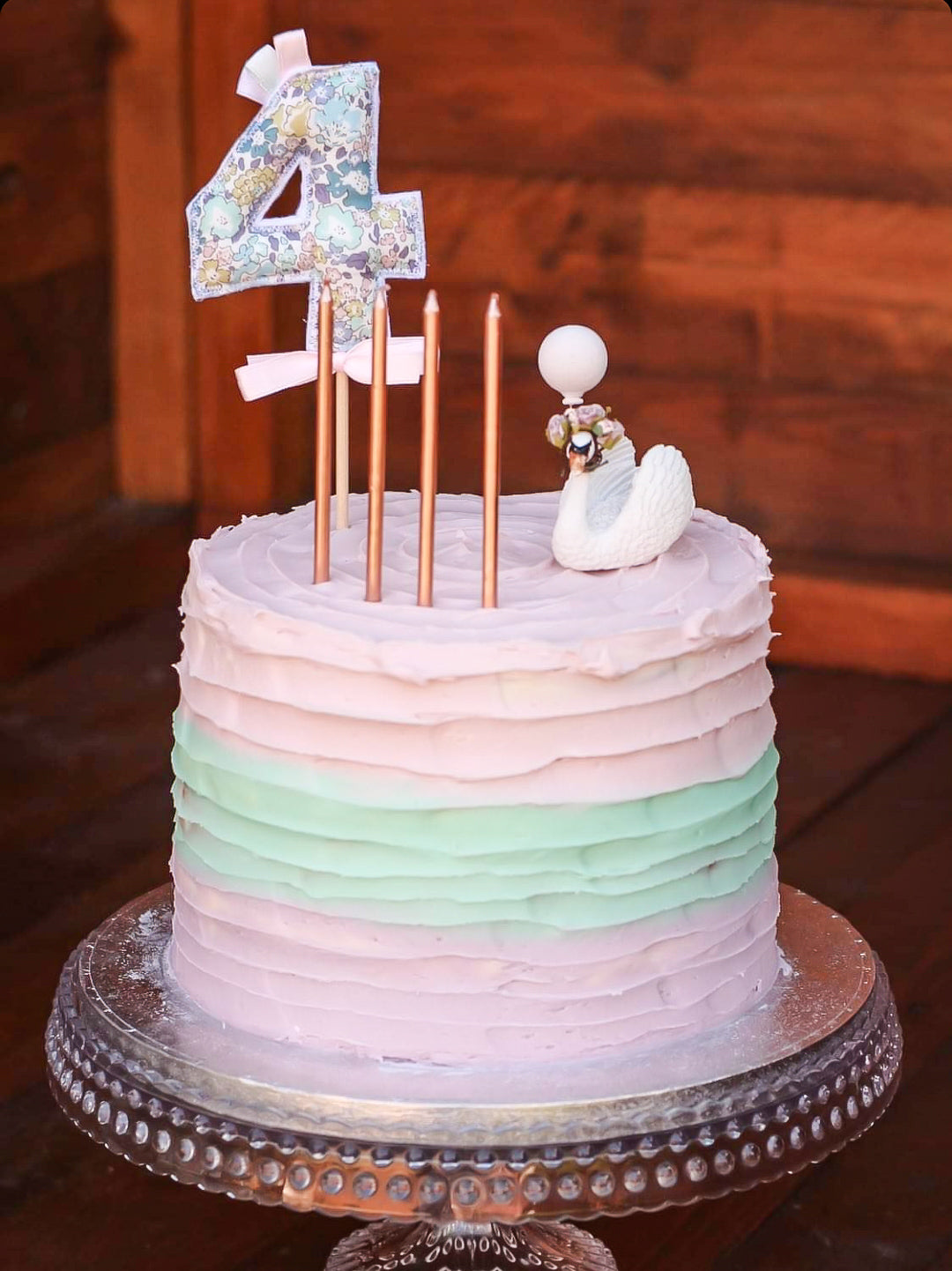 Number Birthday Cake Topper