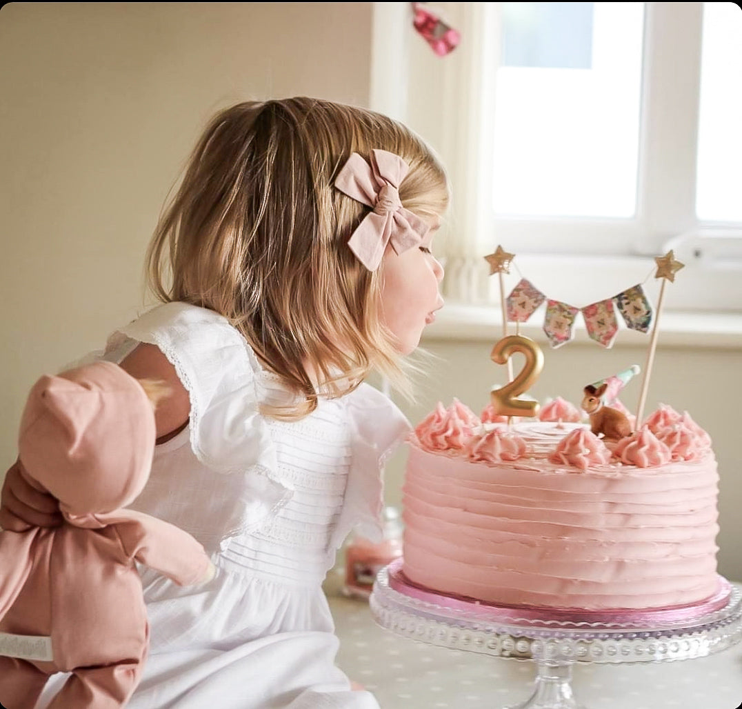 Personalised Floral Bunting Cake Topper *BESTSELLER*