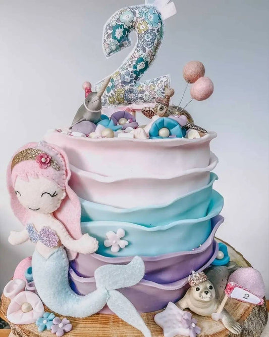 Number Birthday Cake Topper